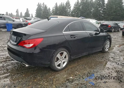 2016 Mercedes-Benz Cla 250 z USA, uszkodzony, nr VIN WDDSJ4EB4GN292424
